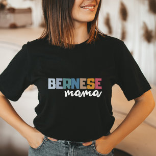 Bernese Mountain Hund färgglad gåva till Hund älsk T Shirt