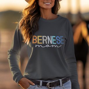 Bernese Mountain Hund färgglad gåva till Hund älsk T Shirt