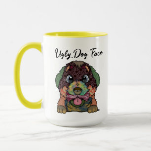 Bernese Mountain Hund ful hund ansikte mugg
