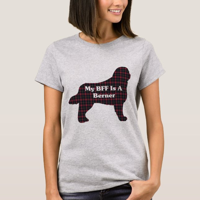 Bernese Mountain Hund Gifts T-Shirt (Framsida)