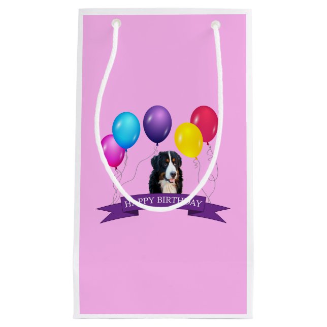 Bernese Mountain Hund Grattis på födelsedagen gift (Framsidan)