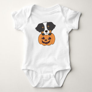 Bernese Mountain Hund in Pumpkin Hundar Lycklig Ba T Shirt