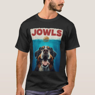 Bernese Mountain Hund Jowls Classic Adsible Animal T Shirt