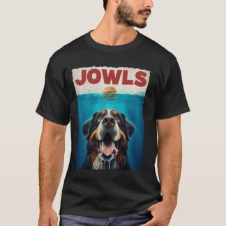 Bernese Mountain Hund Jowls Classic Adsible Animal T Shirt