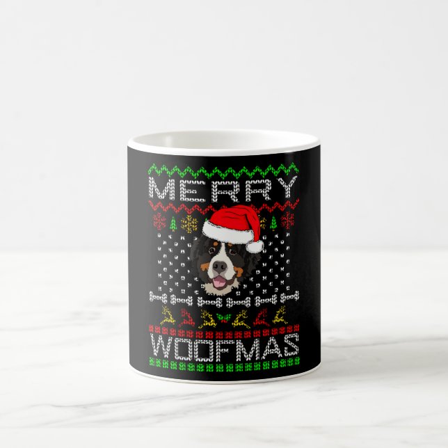 Bernese Mountain Hund jul Gift Idea Kaffemugg (Center)