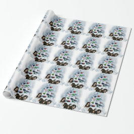 Bernese Mountain Hund jul Presentpapper