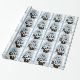 Bernese Mountain Hund jul Presentpapper