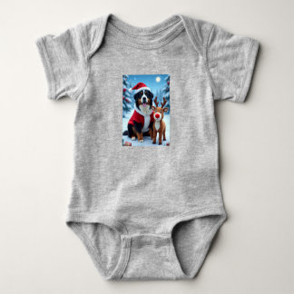 Bernese Mountain Hund jul T Shirt