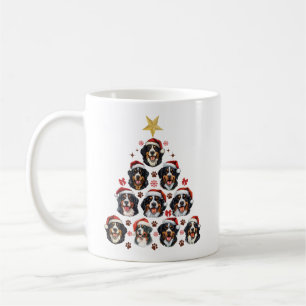 Bernese Mountain Hund, Julgran, Julafton Berner Kaffemugg