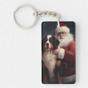 Bernese Mountain Hund Jultomten juljul