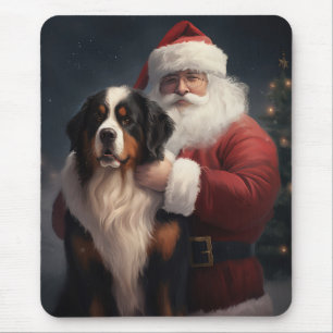 Bernese Mountain Hund Jultomten juljul Musmatta