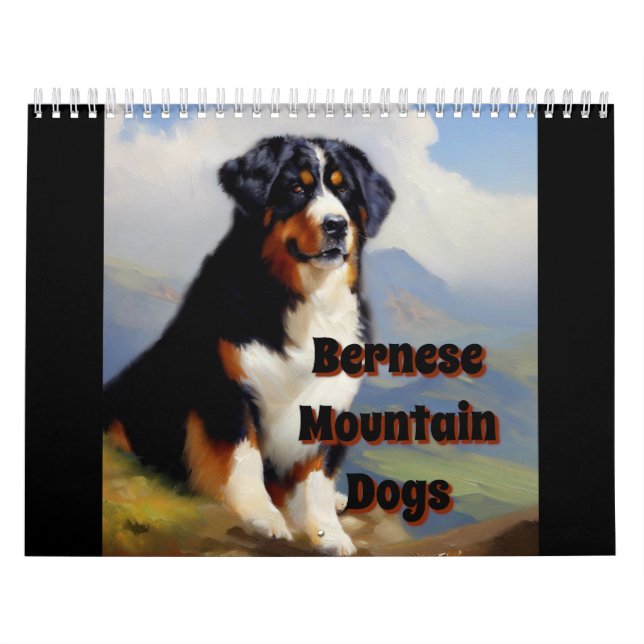 Bernese Mountain Hund Kalender (Omslag)