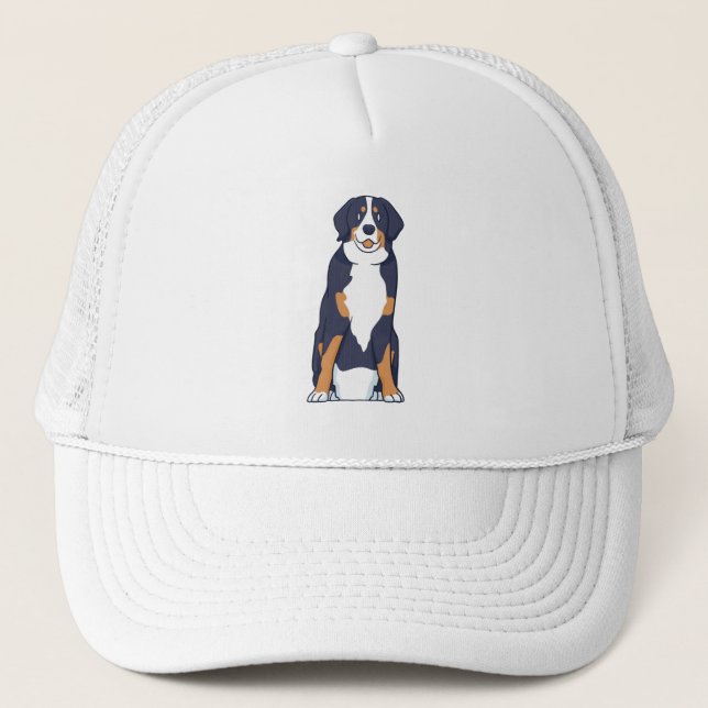 Bernese Mountain Hund Keps (Framsida)
