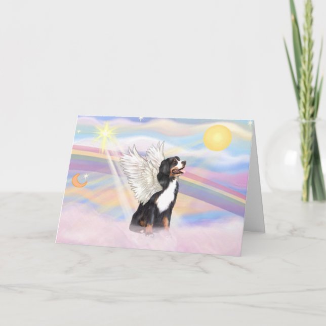 Bernese Mountain Hund Kort (Framsida)