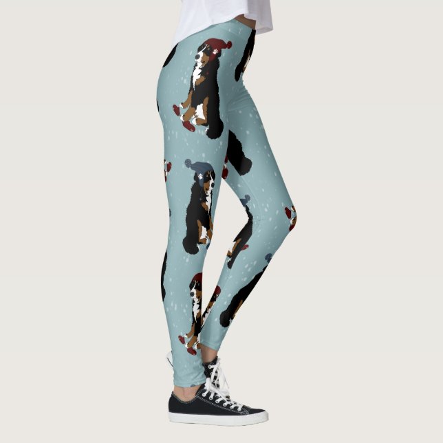 Bernese Mountain Hund Leggings (Höger)