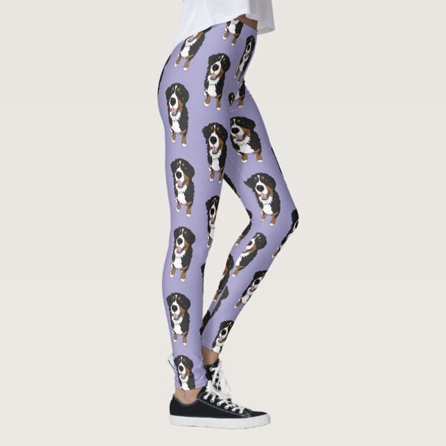 Bernese Mountain Hund Leggings (Höger)