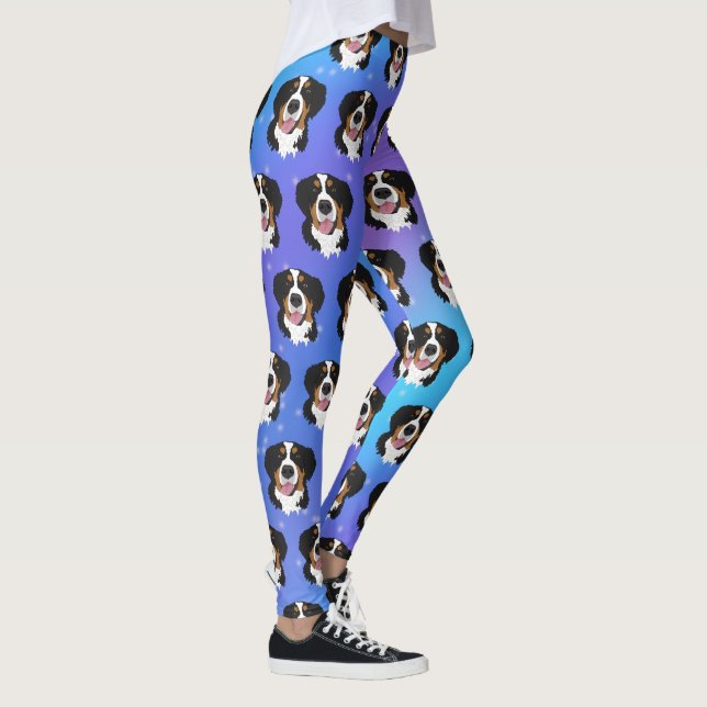 Bernese Mountain Hund Leggings (Höger)