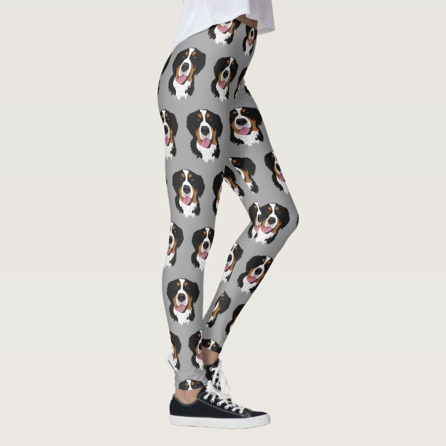 Bernese Mountain Hund  Leggings (Höger)