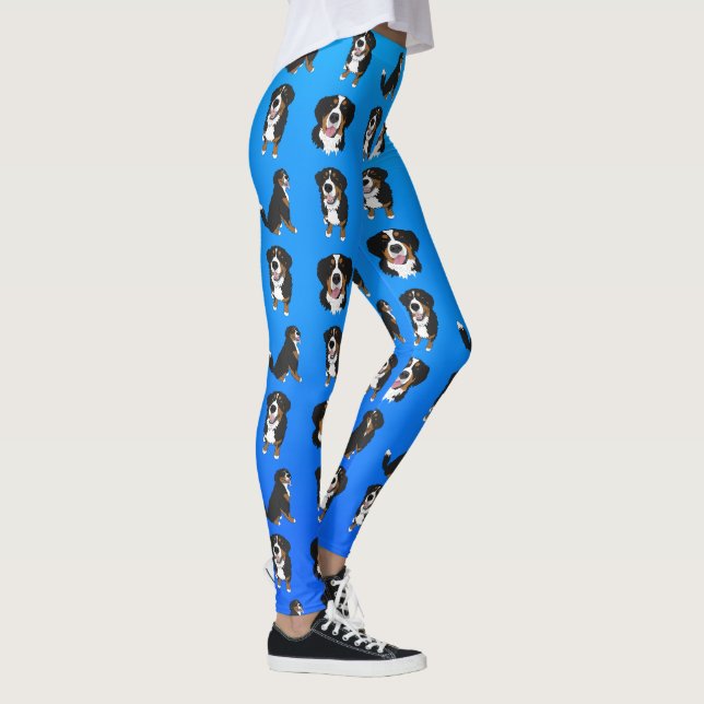Bernese Mountain Hund Leggings (Höger)