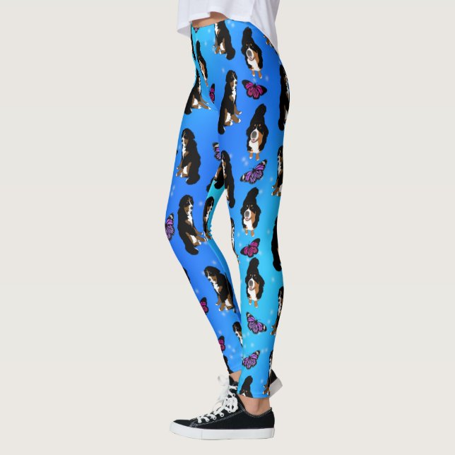 Bernese Mountain Hund Leggings (Vänster)