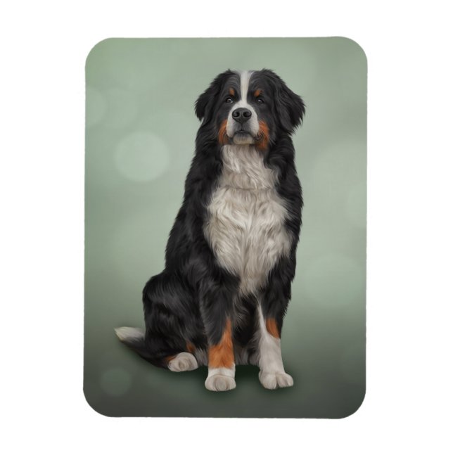 Bernese Mountain Hund Magnet (Vertikal)