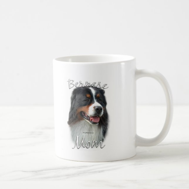 Bernese Mountain Hund Mamma 2 Kaffemugg (Höger)