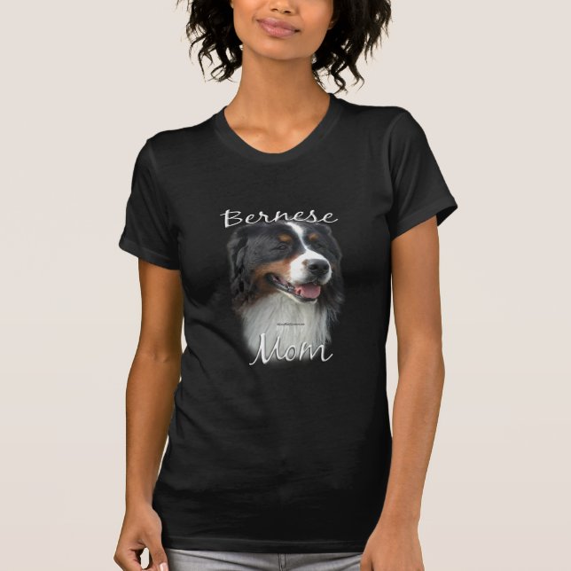 Bernese Mountain Hund Mamma 2 T-shirt (Framsida)