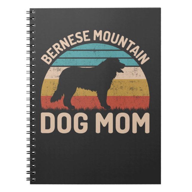Bernese Mountain Hund Mamma, Bernese Hund Mamma Anteckningsbok (Framsidan)