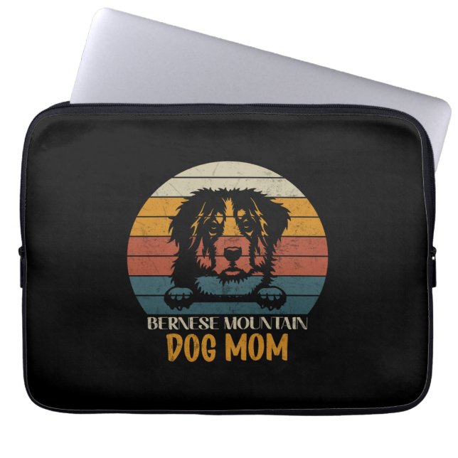 Bernese Mountain Hund Mamma, Bernese hund mamma Laptop Fodral (Framsidan)