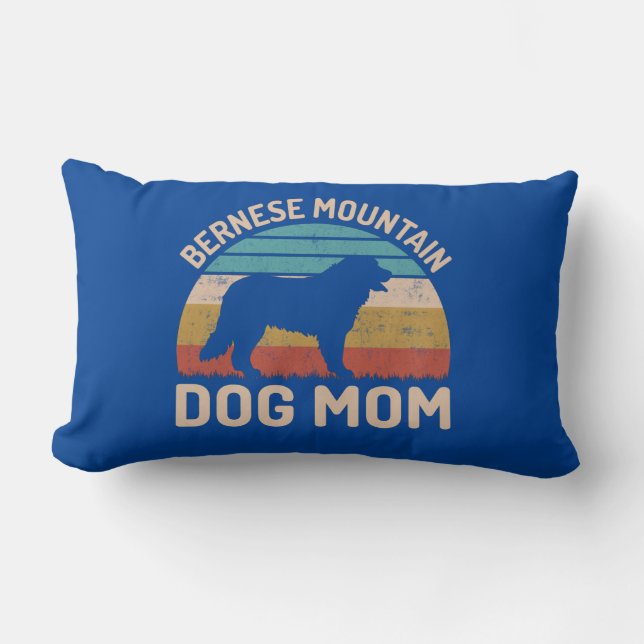 Bernese Mountain Hund Mamma, Bernese Hund Mamma Lumbarkudde (Framsida)