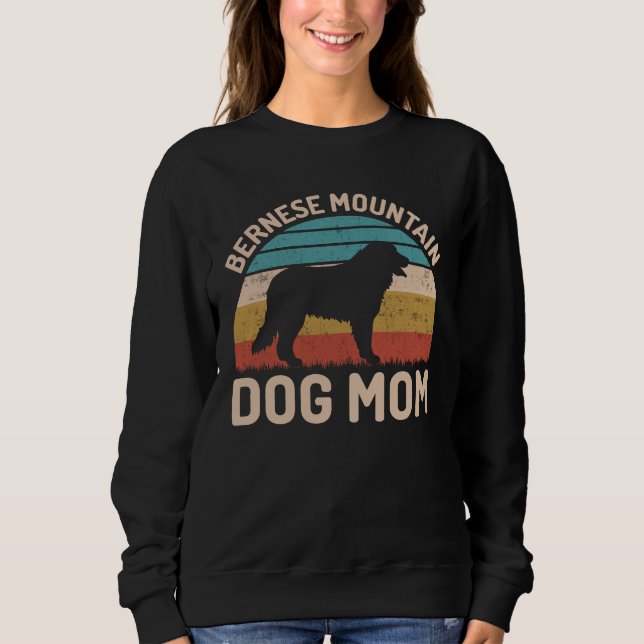 Bernese Mountain Hund Mamma, Bernese Hund Mamma T Shirt (Framsida)