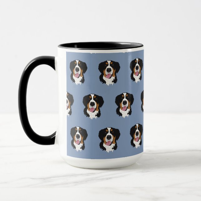 Bernese Mountain Hund Mugg (Vänster)