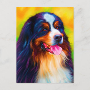 Bernese Mountain Hund Painting - Heidi Vykort
