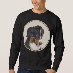 Bernese Mountain Hund Painting - Original Hund Art Lång Ärmad Tröja