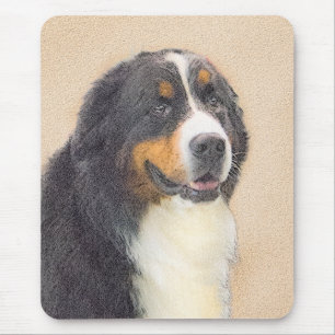 Bernese Mountain Hund Painting - Original Hund Art Musmatta