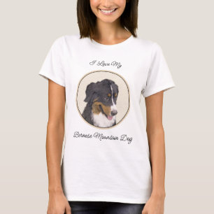 Bernese Mountain Hund Painting - Original Hund Art T Shirt
