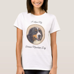 Bernese Mountain Hund Painting - Original Hund Art T Shirt