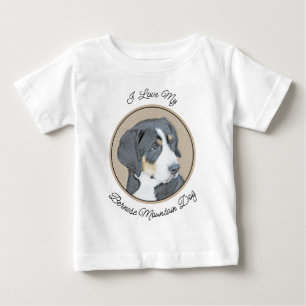 Bernese Mountain Hund Painting - Original Hund Art T Shirt
