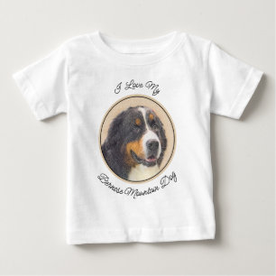 Bernese Mountain Hund Painting - Original Hund Art T Shirt