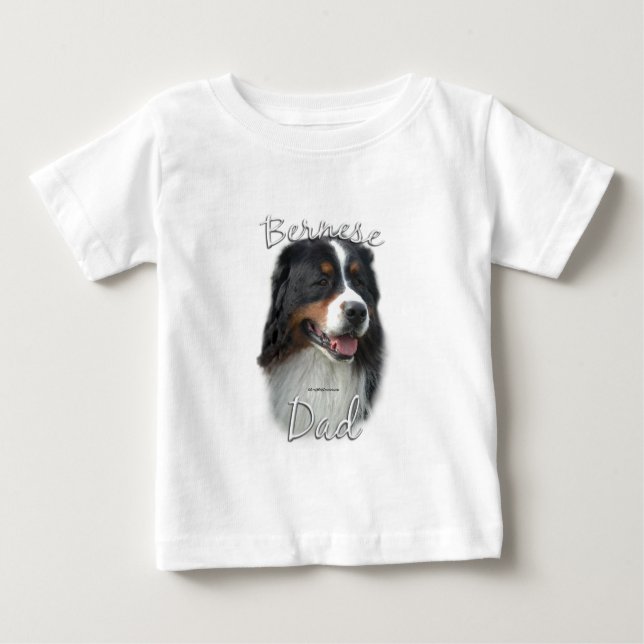 Bernese Mountain Hund Pappa 2 T-shirt (Framsida)