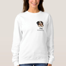 Bernese Mountain Hund Personlig T-Shirt