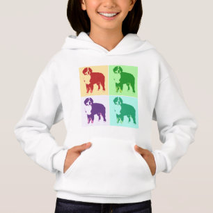 Bernese Mountain Hund Pop Art T Shirt