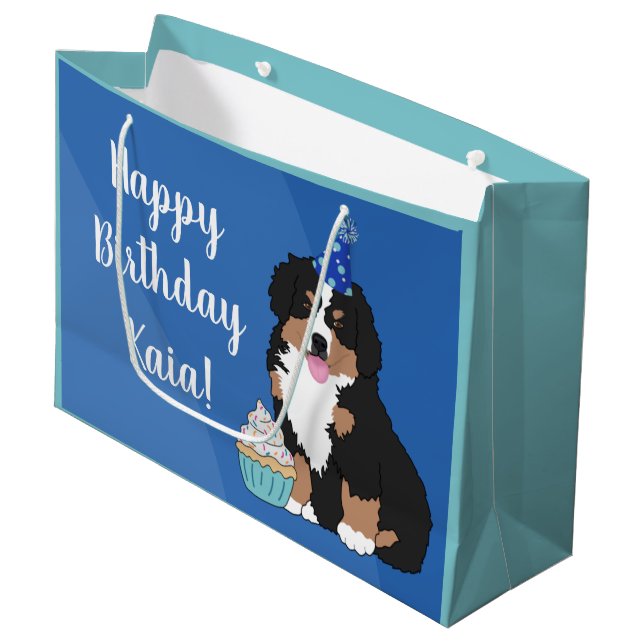 Bernese Mountain Hund Puppy (Framsidan Vinklad)