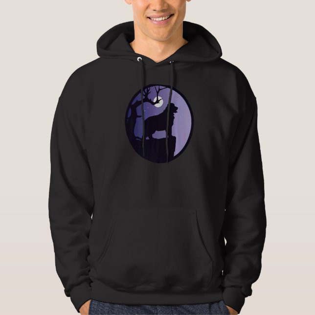 Bernese Mountain Hund Retro 3 Hoodie (Framsida)
