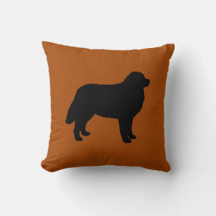 Bernese Mountain Hund Silhouette Kudde