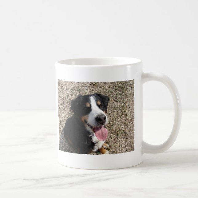 Bernese Mountain Hund Smile Kaffemugg (Höger)