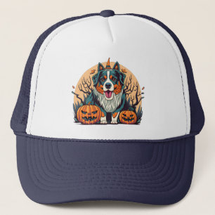 Bernese Mountain Hund Spooky Halloween Keps