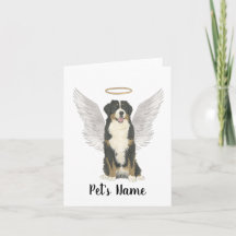 Bernese Mountain Hund Sympathy Memorial