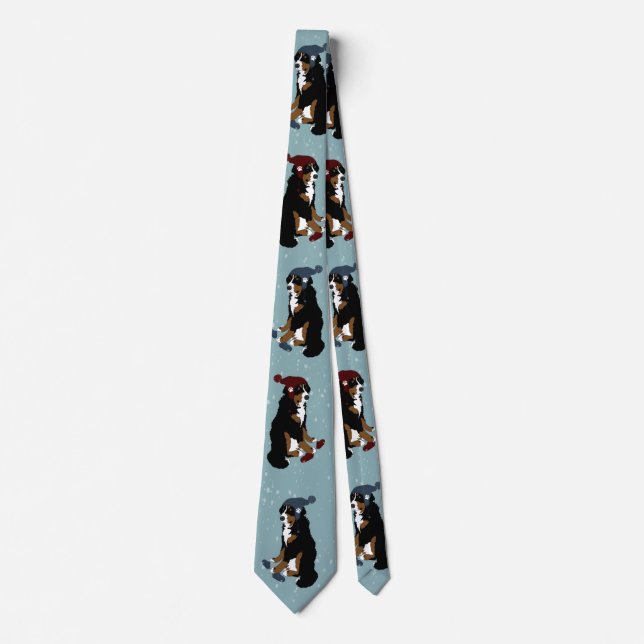 Bernese Mountain Hund Tie Slips (Framsida)