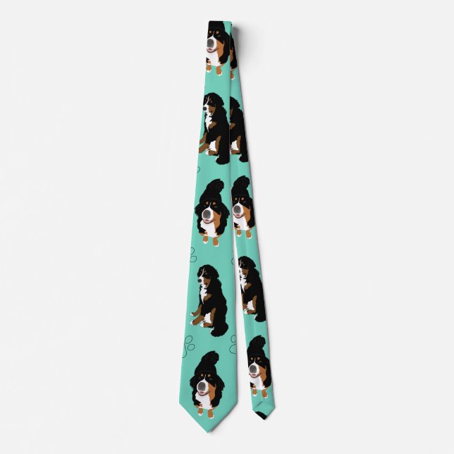 Bernese Mountain Hund Tie Slips (Framsida)